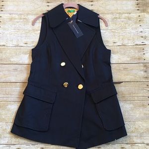 NWT Tommy Hilfiger Navy Blue Vest - size 6